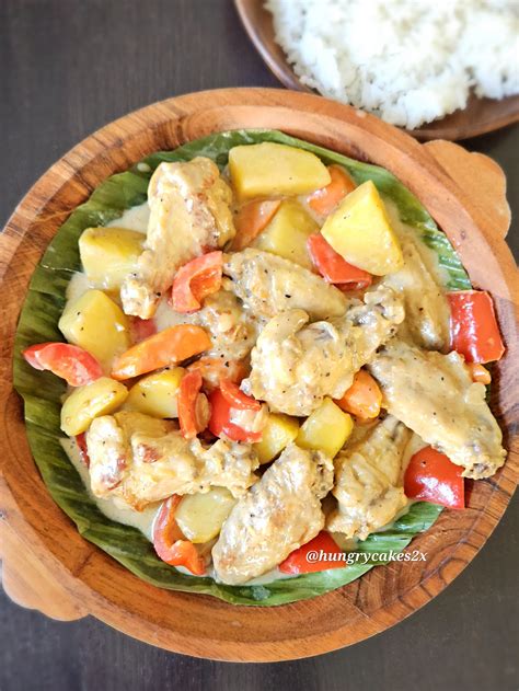 tapang manok|Ginataang Manok (Chicken Cooked in Coconut Milk) .